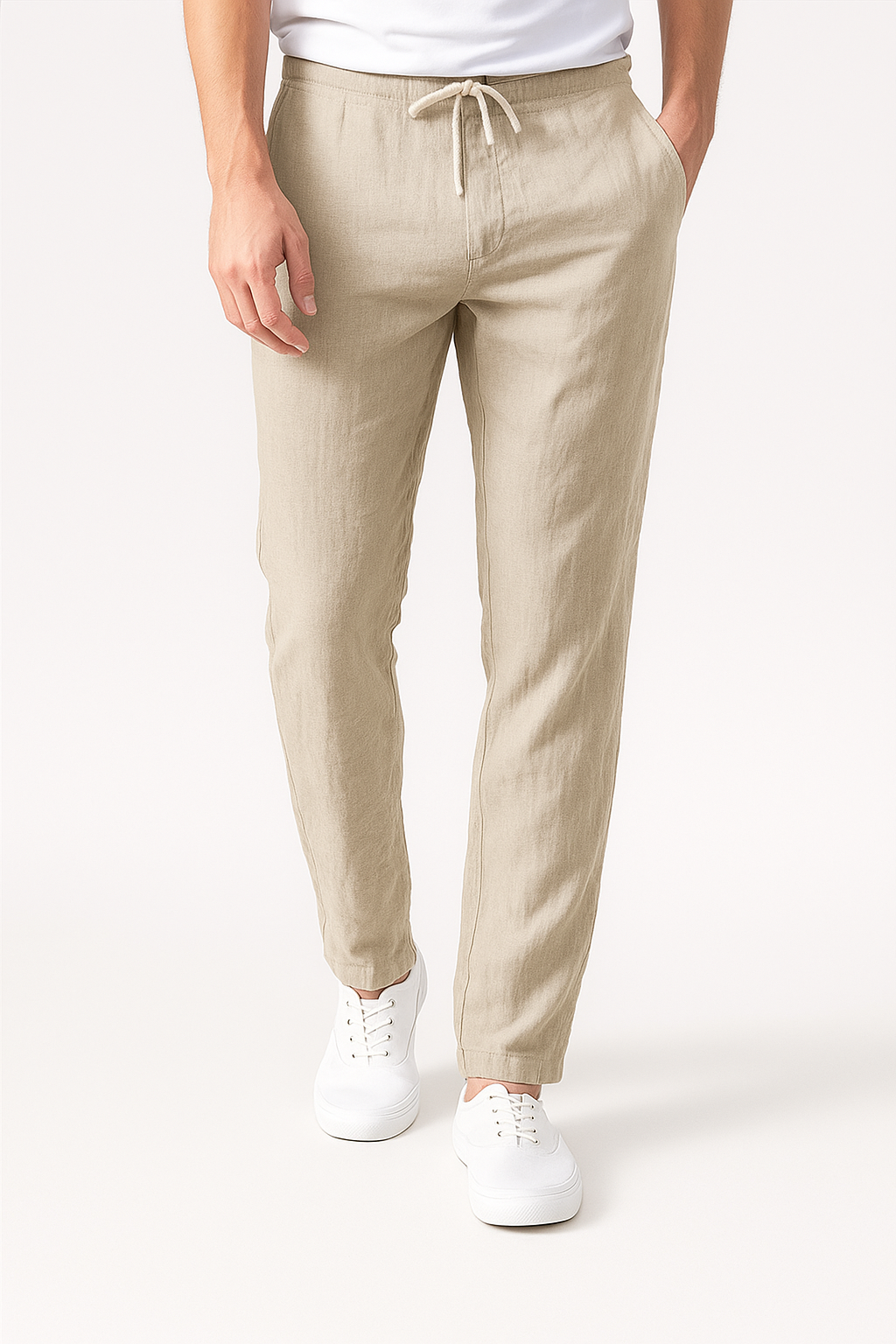The Riviera Linen Trouser